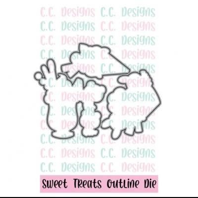 C.C. Designs Outline Die - Sweet Treats